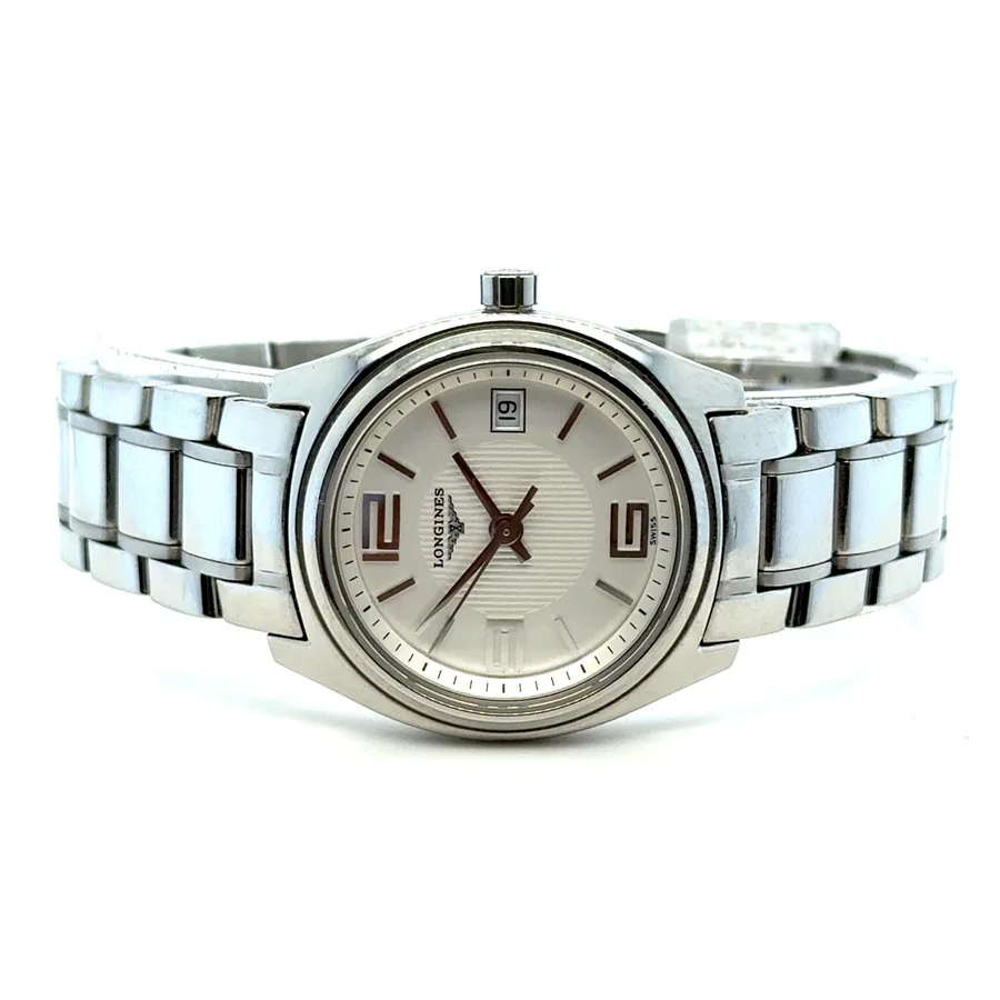 Longines Damenuhr aus Edelstahl